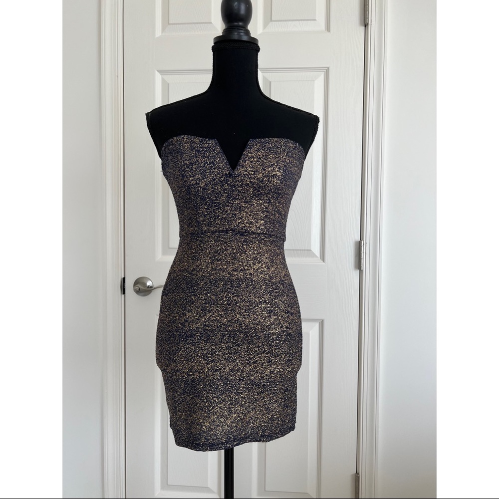 Material Girl Stretch Bodycon Dress